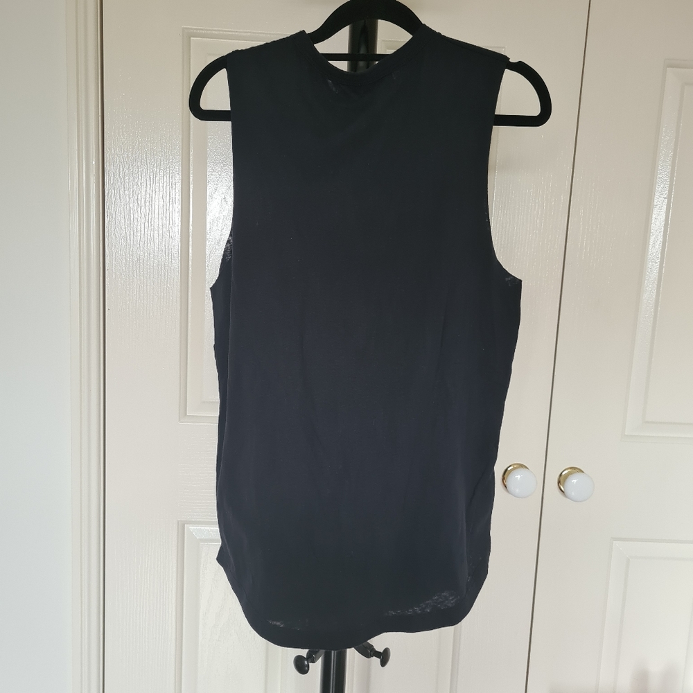 CAMILLA & MARC Sportswear Black Sleepless Roundneck Size UK 6 Activewear Tops - Picture 4 of 5